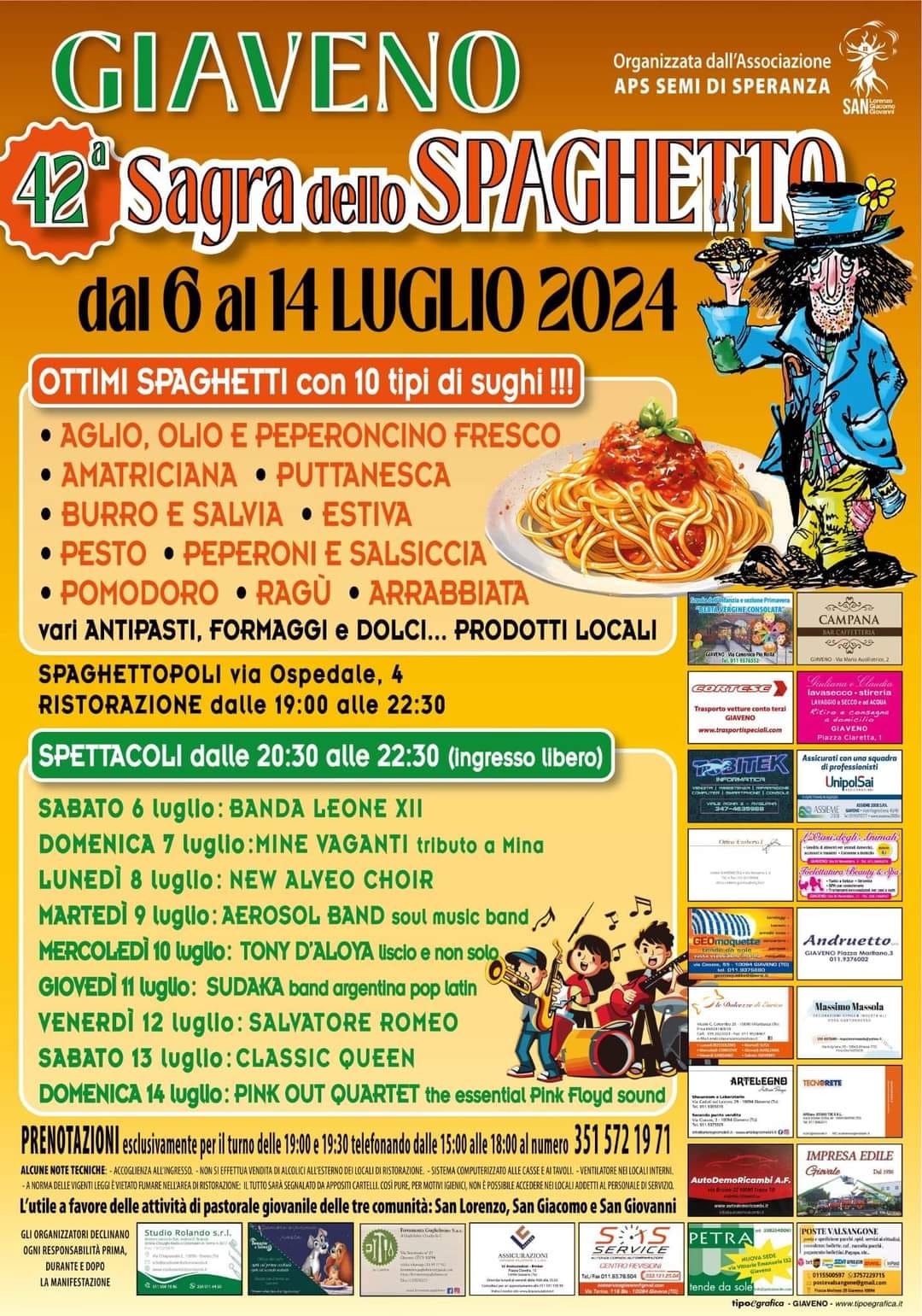 sagra spaghetto 2018